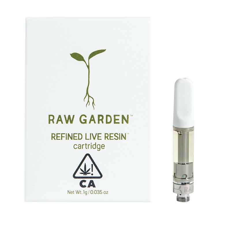 Raw Garden Live Resin 1G Cartridges