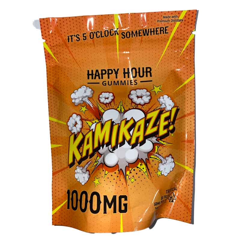 Happy Hour Gummies 1000MG Kamikaze