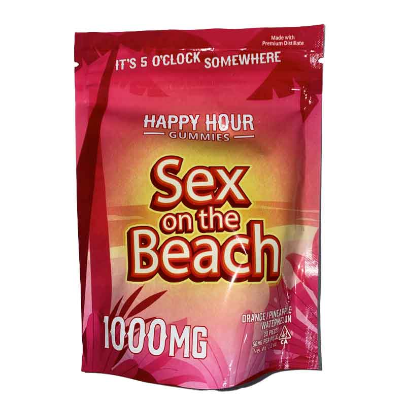Happy Hour Gummies 1000MG Sex on the Beach