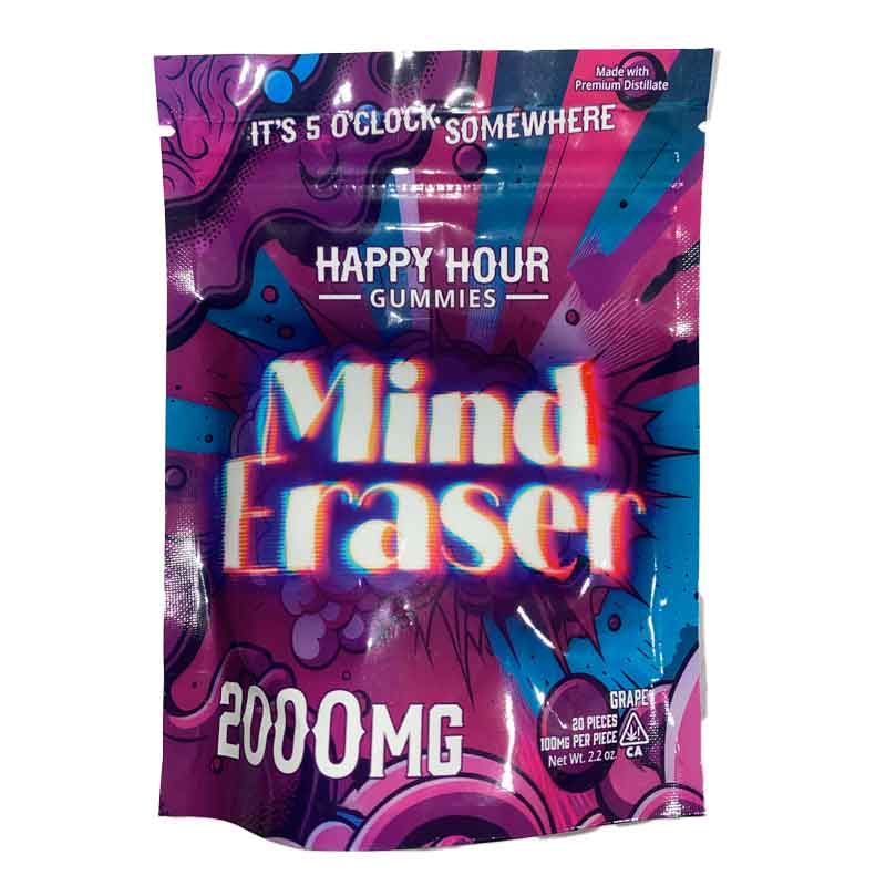 Happy Hour Gummies 2000MG Mind Eraser
