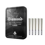 Heavy Hitters Diamond Infused 5 Pack Pre Rolls