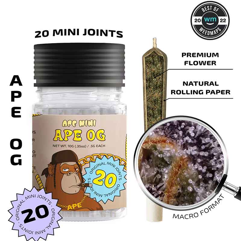 APE 10G 20 mini Joints Pack