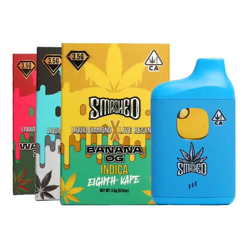 Smashed 3.5G Liquid Diamond x Live Resin Disposable