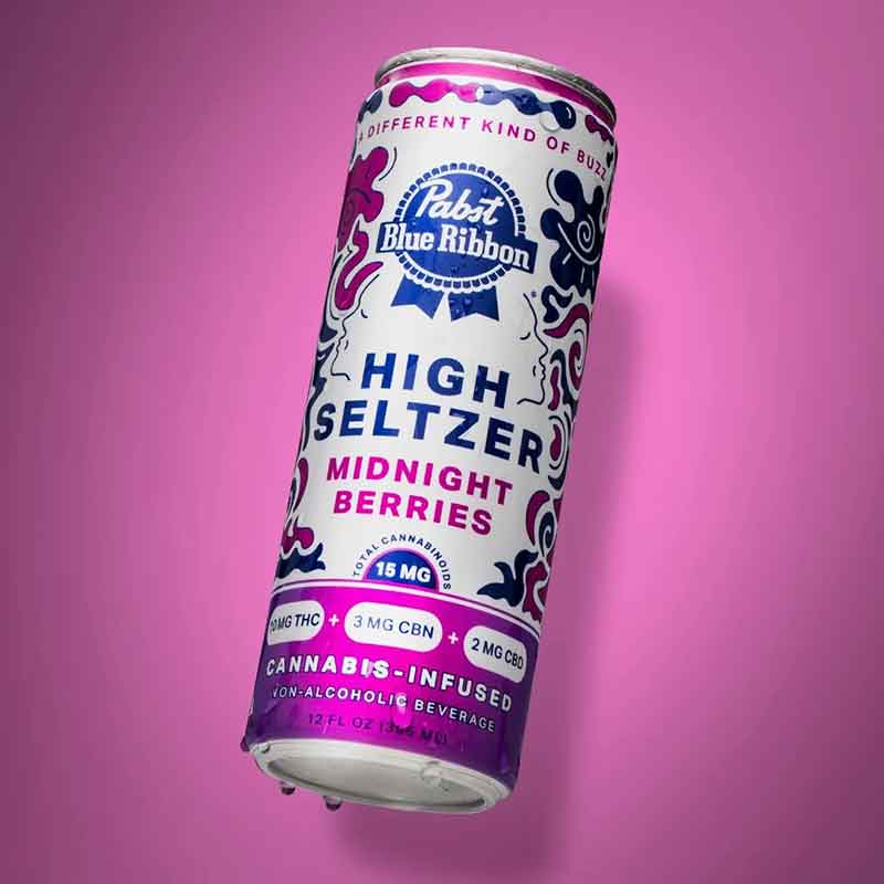 Pabst High Seltzer 100mg
