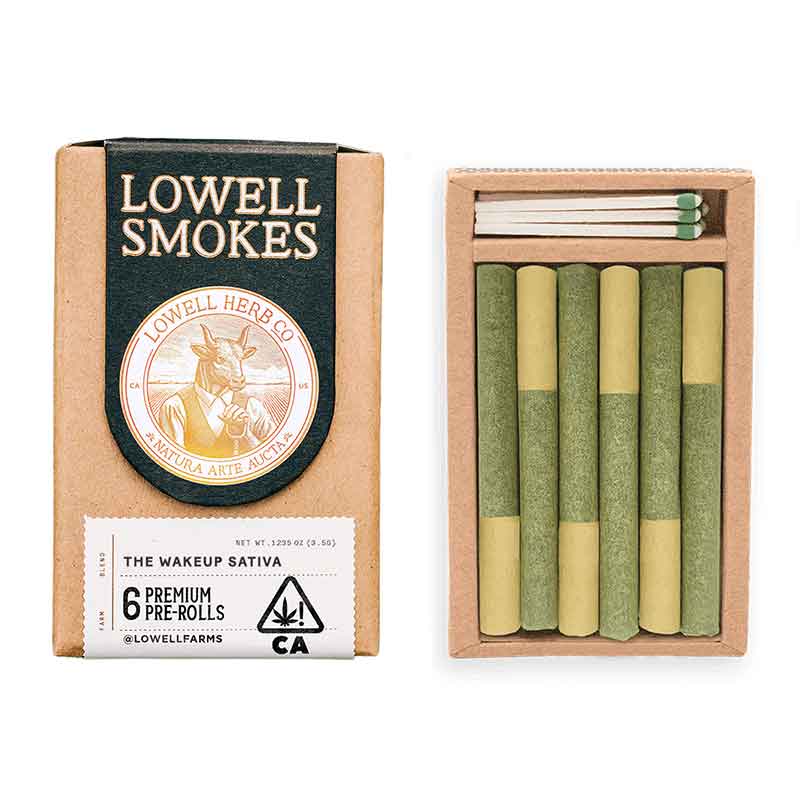 Lowell Smokes 3.5G 6 pack Pre rolls